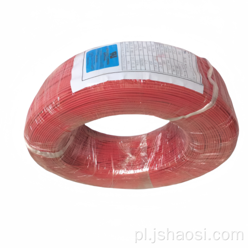 Usieciowana izolacja polietylenowa AWM3266 16# Czerwony drut